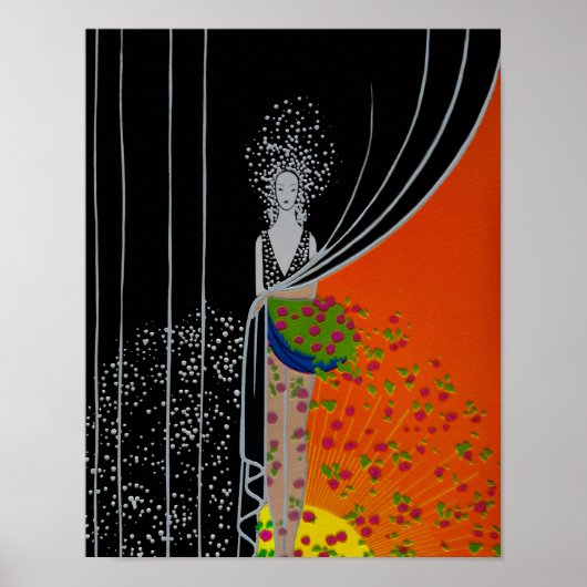 Vorhang Modefläche ~ 11x14 Poster / Print (Vorne)