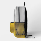 Vorhängeschloss - bedruckter rucksack (Rechts)