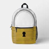 Vorhängeschloss - bedruckter rucksack (Vorderseite)