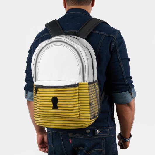 Vorhängeschloss - bedruckter rucksack (Insitu (Modell))