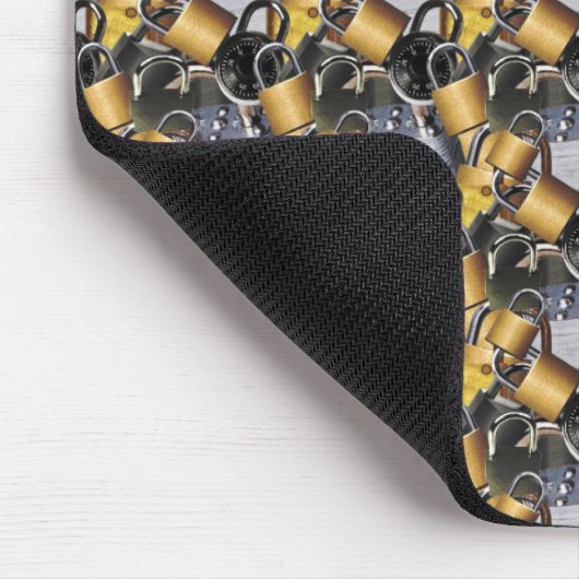 Vorhängeschloss Mousepad (Ecke)