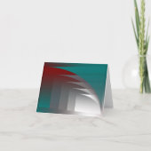 Vorhangszene Karte (Vorderseite)