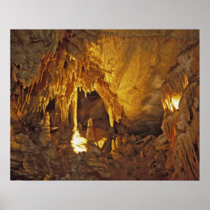Vorhangzimmer, Mammoth Cave National Park, Poster