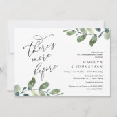 Vorher gibt es noch etwas Anderes, Hochzeit-Probe- Einladung (Vorderseite)