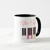 Vorher und Nachher Coffee Piano Tasse (VorderseiteRechts)