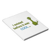 Vorher war es cool notizblock (angewinkelt)