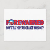 vorhergesagt - postkarte (Vorderseite)