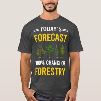 Vorhersage der Forstwirtschaft T-Shirt