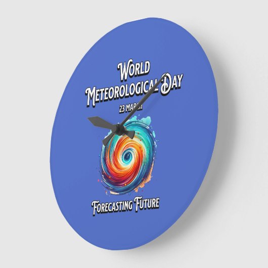 Vorhersage der Zukunft. Große Wanduhr (Winkel)