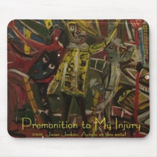 Vorhersage für meine Verletzung Mousepad (Vorne)