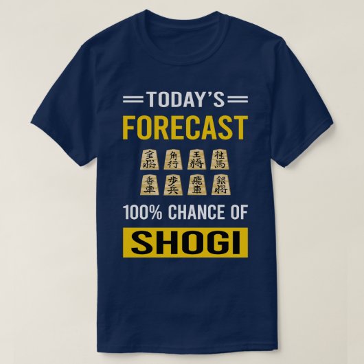 Vorhersage Shogi T-Shirt (Design vorne)