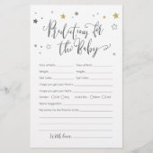 Vorhersagen für den geschlechtsneutralen grauen go (Vorderseite)