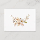 Vorhersagen Pumpkin Baby Duwer Game Begleitkarte (Rückseite)