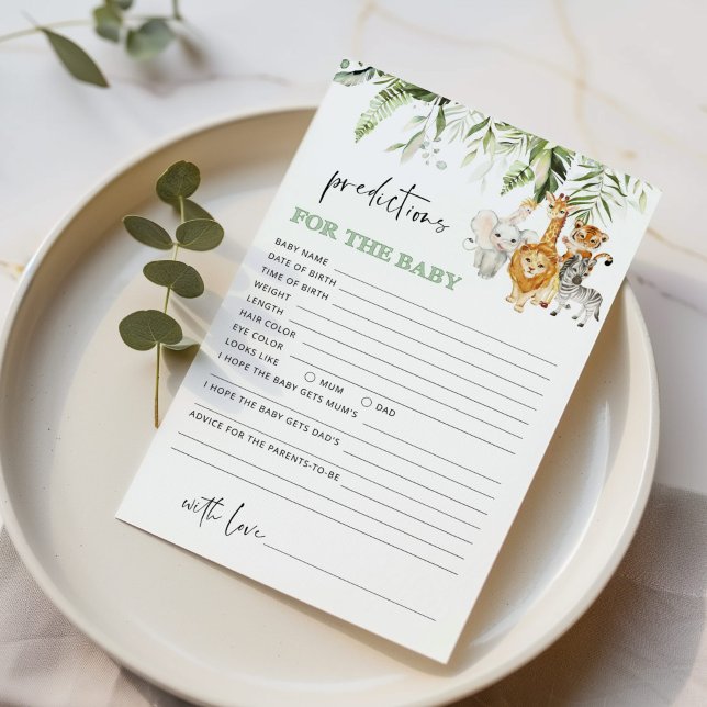 Vorhersagen von Tieren für Grünpflanzen (Von Creator hochgeladen)