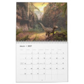 Vorhistorische Dinosaurier 2026 Kalender (Mär 2027)