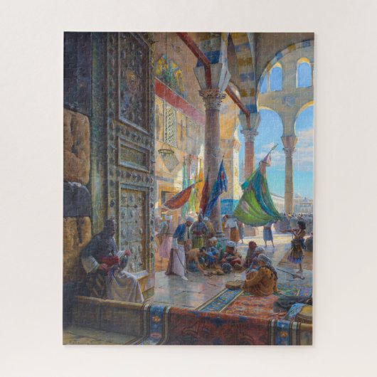 Vorhof der Umayyad-Moschee | Bauernfeind | Puzzle (Vertikal)
