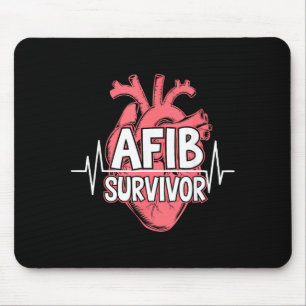 Vorhofflimmern Medizin Herzkrankheit Arrhythmie Mousepad