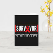 Vorhofflimmern - Vorhofflimmern Karte (Gelbe Blume)