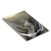 Voringsfossen Wasserfall in Norwegen-Notizbuch Notizblock (Rechte Seite)