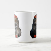 Vorkaffee-Glückliches Gesicht! Kaffeetasse (Mittel)