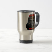 Vorkaffee-Glückliches Gesicht! Reisebecher (VorderseiteRechts)