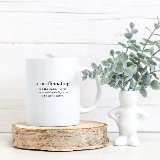 Vorkaffeinieren Kaffeetasse
