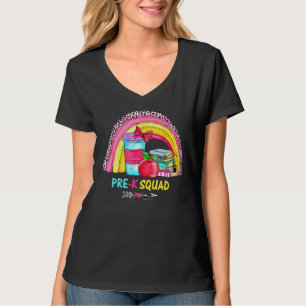 Vorkampffacher Leoparden-Regenbogen zurück zur Sch T-Shirt