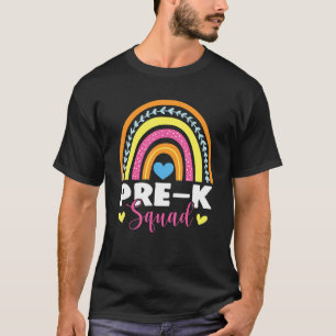 Vorkampfflugzeug-Regenbogen vom ersten Tag an zurü T-Shirt