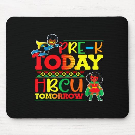 Vorkind-HBCU-morgen-Absolvent-Absolventen-Colleges Mousepad (Vorne)