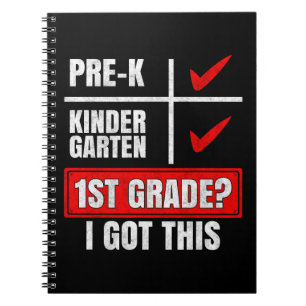 VORKINDERGARTEN 1. GRAD? ICH HABE DAS GOT NOTIZBLOCK