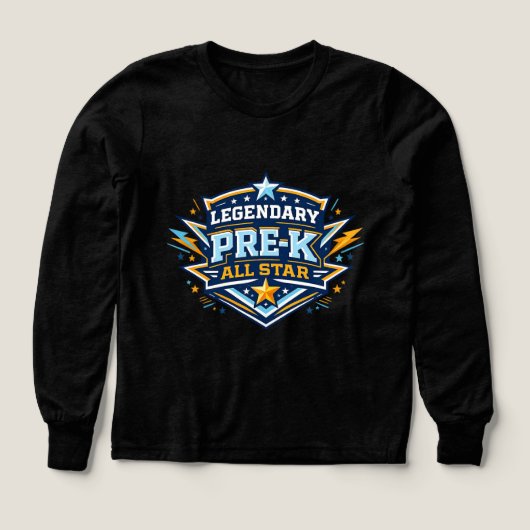 Vorkindergarten All-Star-Shirt (Design Vorderseite)