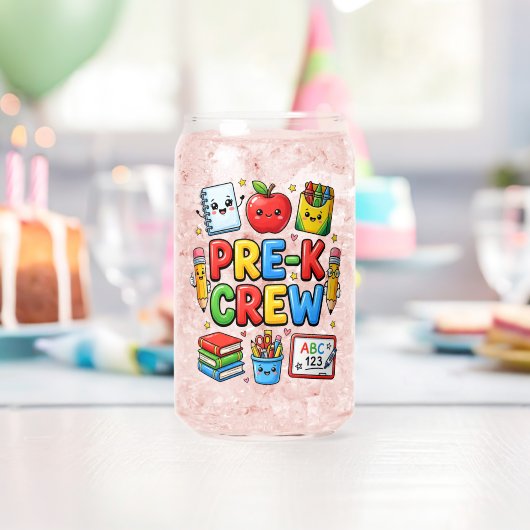 Vorkindergarten-Crew Süße Vorschule Erster Schulta Dosenglas (Insitu (Geburtstag))