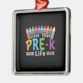 Vorkindergarten - das Vorkindergarten Ornament Aus Metall (Links)