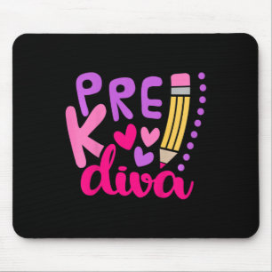 Vorkindergarten-Diva Mousepad