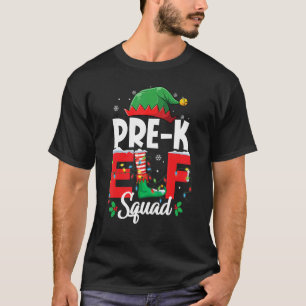 Vorkindergarten-Elfen-Team Lehrer Weihnachten pass T-Shirt