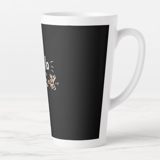 Vorkindergarten Hallo Vorkindergarten Leopard Milchtasse (Rechts)