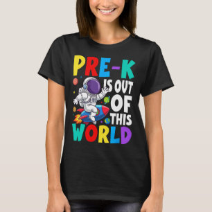 Vorkindergarten ist außerirdisch süßer Astronaut Z T-Shirt