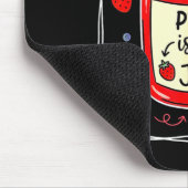 Vorkindergarten ist Erdbeermarmelade Vorkindergart Mousepad (Ecke)