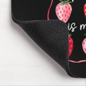 Vorkindergarten ist mein Ding Erdbeere Frucht Lehr Mousepad (Ecke)