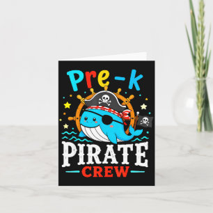 Vorkindergarten-Piratencrew-Wal-Lehrer-Schüler-Hal Karte
