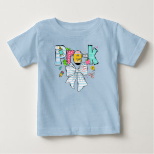 Vorkindergarten Rückkehr zur Schule Kinder T-Shirt