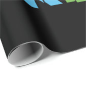 Vorkindergarten zum Kindergarten bereit Geschenkpapier (Rolleneckpunkt)