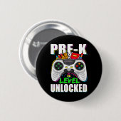 Vorkindergartenstufe freigeschalteter Gamer erster Button (Vorne & Hinten)