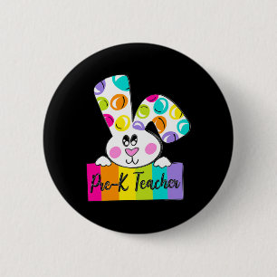 Vorkindergärtnerin Frohen Ostertag Hase Vorkinderg Button
