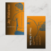 Vorlage 3 der Foto-Visitenkarte einfügen (Vorne/Hinten)