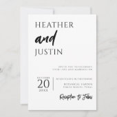 Vorlage 3 Einladung zur Hochzeit (Vorderseite)