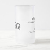 Vorlage 5 Reihe Mattglas Bierglas (Mittel)