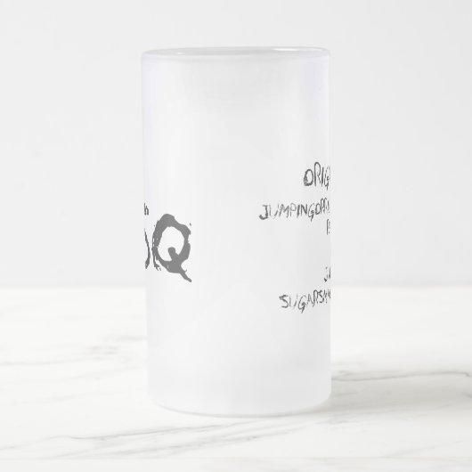 Vorlage 5 Reihe Mattglas Bierglas (Mittel)