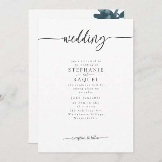 Vorlage 9a einladen (Vorne/Hinten)