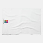 Vorlage anpassenText Ihres Firmenlogos hochladen Geschirrtuch (Horizontal)